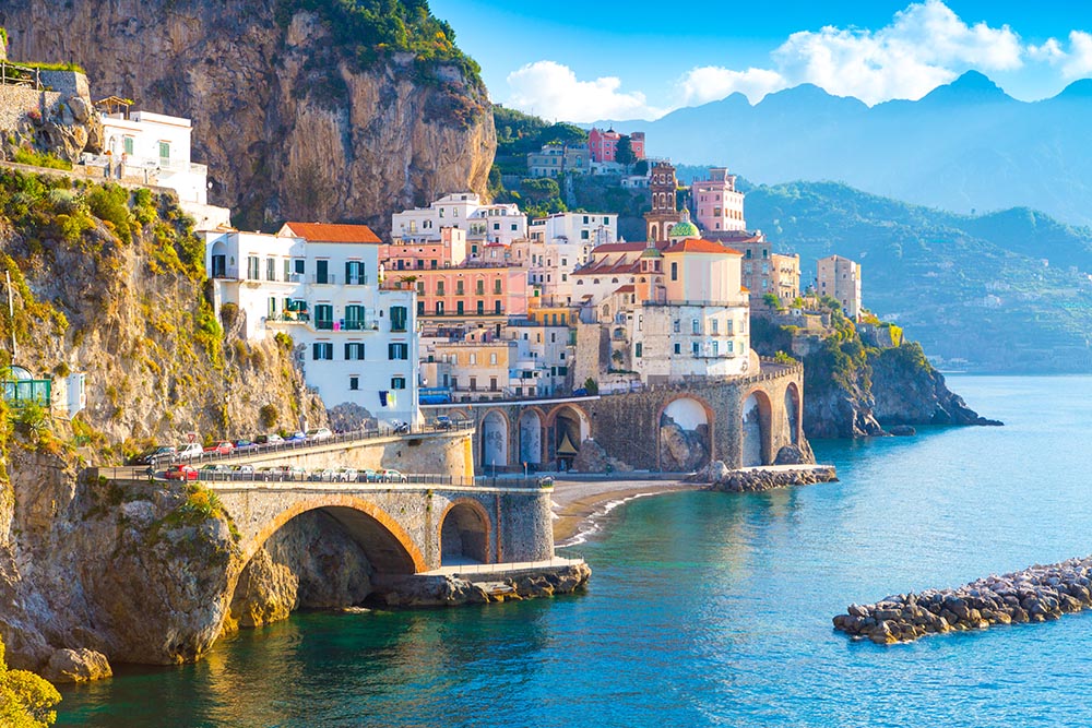 travel from amalfi coast to rome
