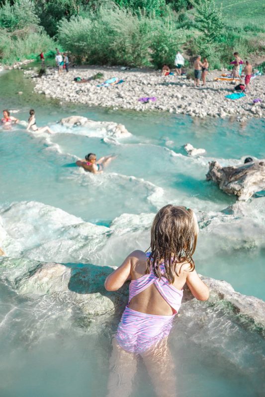Saturnia Hot Springs Italy
