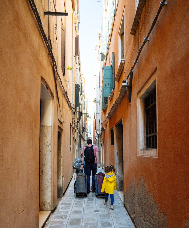 Narrow Alleyways of Venice