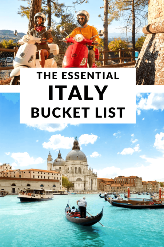 things to do in Italy
